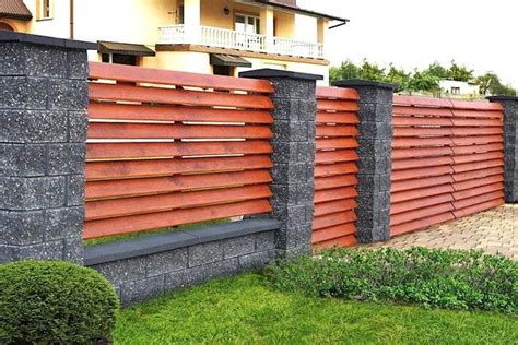 Красивый забор для частного дома: лучшие проекты (+50 фото) | House ...