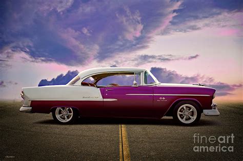 1955 Chevrolet Bel Air Two Door Hardtop Photograph By Dave Koontz Fine Art America