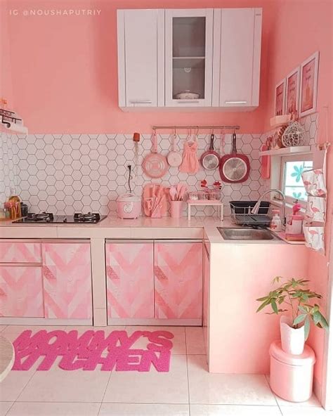 Inspirasi Desain Dapur Shabby Chic Mungil Instagramable