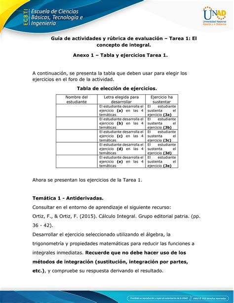 Solution Anexo Tabla Y Ejercicios Tarea Studypool