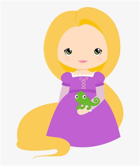 Bauzinho Da Web Ba Princesas Em Png Cute Rapunzel Clipart 676x920