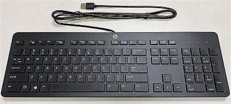 HP USB Slim Style Enhanced Keyboard - 803181-161 - Walmart.com