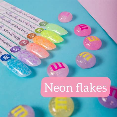 Гель-лак HIT Neon Flakes №04, 5 мл купить в магазине NailBox за 245 р ...