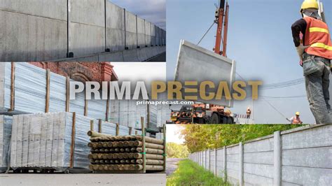 Harga Pagar Panel Beton Banjar 2024 Prima Precast