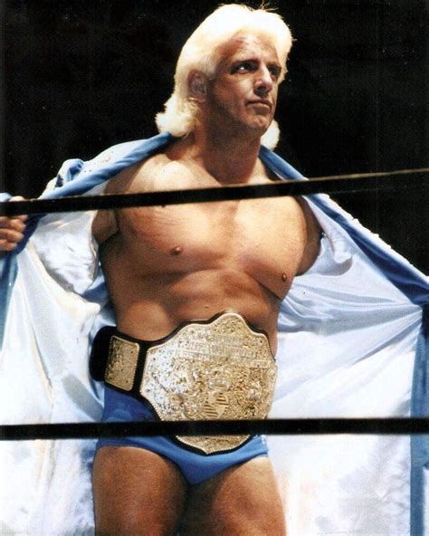 Nature Boy Ric Flair Professional Wrestler 8x10 Publicity Photo Az171