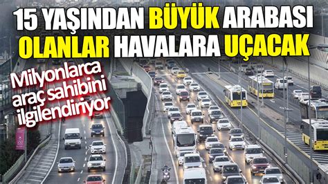 Ya Ndan B Y K Arabas Olanlar Havalara U Acak Milyonlarca Ara