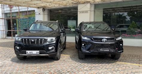 Mahindra Scorpio N Compared To Fortuner Gr Sport On Video