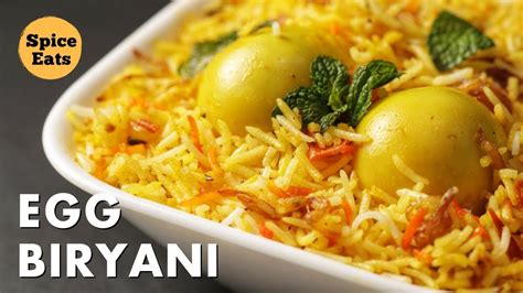 EGG BIRYANI EGG DUM BIRYANI HYDERABADI EGG BIRYANI ANDA BIRYANI