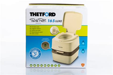 Thetford Porta Potti Qube 165 LUXE Portable Toilet with Indicator 92810 ...