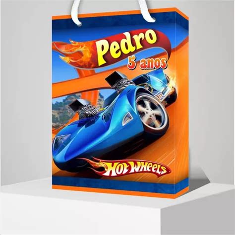 Sacolinhas Surpresa Aniversário Menino Hot Wheels Parcelamento sem juros