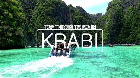 Top Things To Do In Krabi Youtube