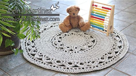 Kits How To Crochet Pattern Round Crochet Rug Pattern The Wave