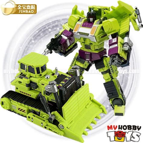 Jinbao Transformable Robot Oversized Gt Devastator Combiners Complete Set Of 6 Robots G1