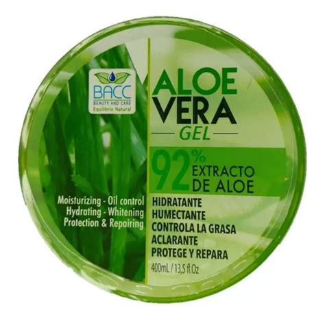 Gel Hidratante Facial Y Corporal Aloe Vera Bacc Beauty Mercadolibre