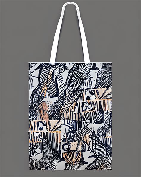 Big Shopping Bag with Longer Handles · Creative Fabrica