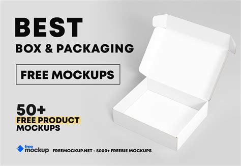 50 FREE BOX PACKAGING MOCKUPS PSD Behance