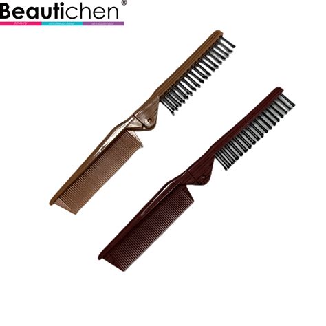 Beautichen Travel Foldable Pocket Hair Comb Colorful Portable Anti