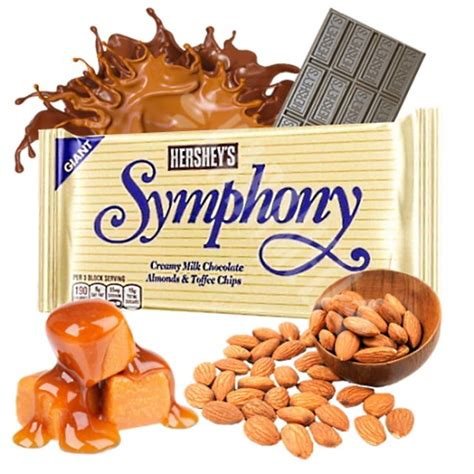 Chocolate Symphony Toffee E Almonds Hersheys Importado Eua