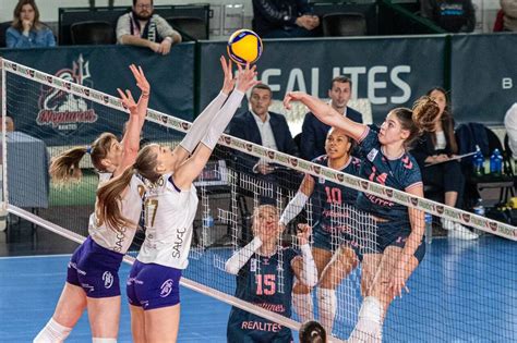 Volley ball Coupe de France féminine le rouleau compresseur nantais