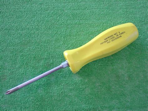 SNAP ON TOOLS No.SDDP31 PHILLIPS SCREWDRIVER No.1 YELLOW HANDLE MADE IN USA | #4600675301