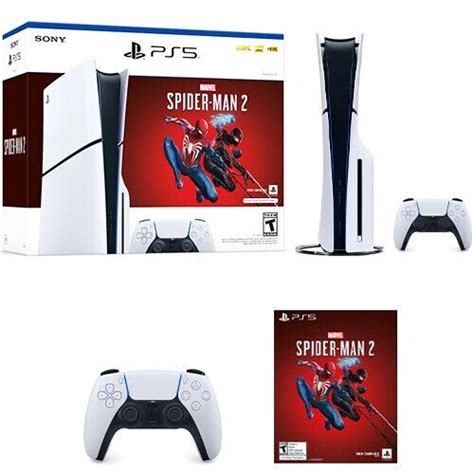 PlayStation 5 Slim Console Marvel’s Spider-Man 2 Bundle + Extra PS5 ...