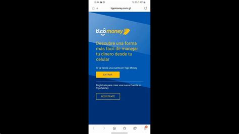 Crear Billetera Tigo Money Youtube