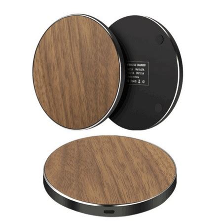 Wooden Wireless Charger,IN-1222,In Time Promotions LLC