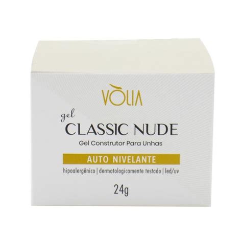 Gel Volia Classic Nude Auto Nivelante g Vòlia Gel para Unhas Magazine Luiza