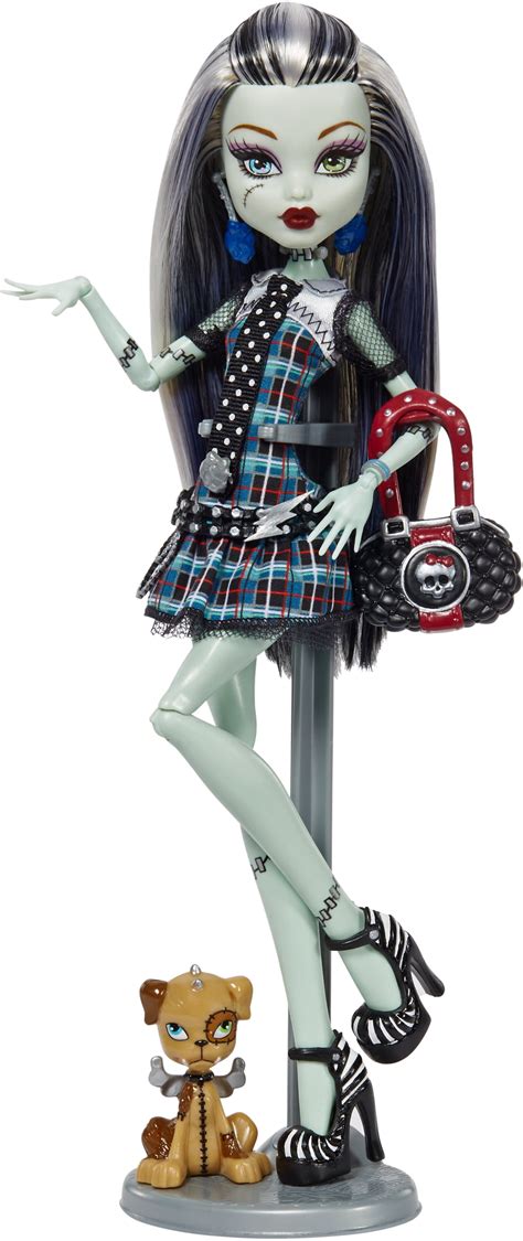 Monster High Frankie Stein Reproduction Doll With Doll Stand