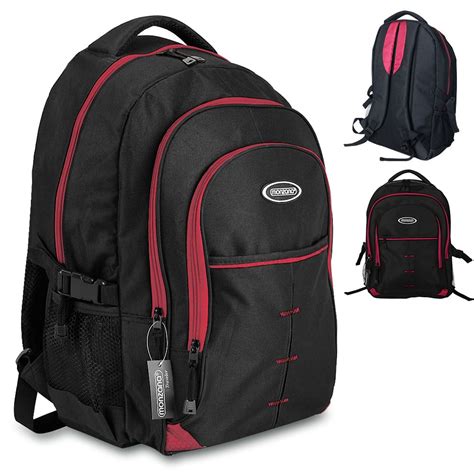 Allround Rucksack schwarz-rot | DeubaXXL