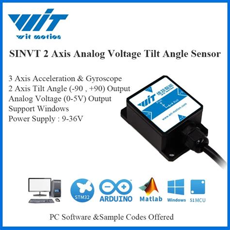 WitMotion Sensor De 2 Ejes SINVT Ngulo De Inclinaci N Digital Inclin