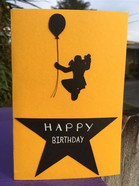 Hamilton Birthday Card | Birthday cards, Cards, Happy birthday cards