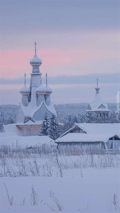 iglesia cubierta de nieve rompecabezas en línea