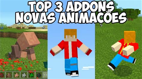 Top 3 Addons Que Adicionam AnimaÇÕes Para O Minecraft Pe 114250