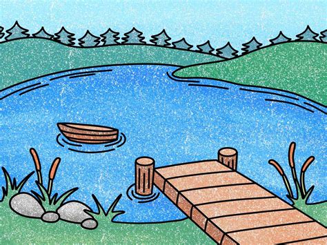 How To Draw A Lake Artofit