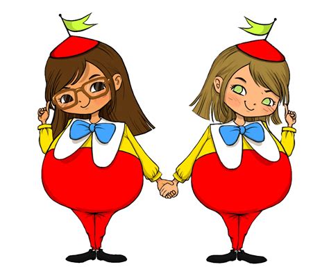 Tweedledee Tweedledum By Blacknina On Deviantart