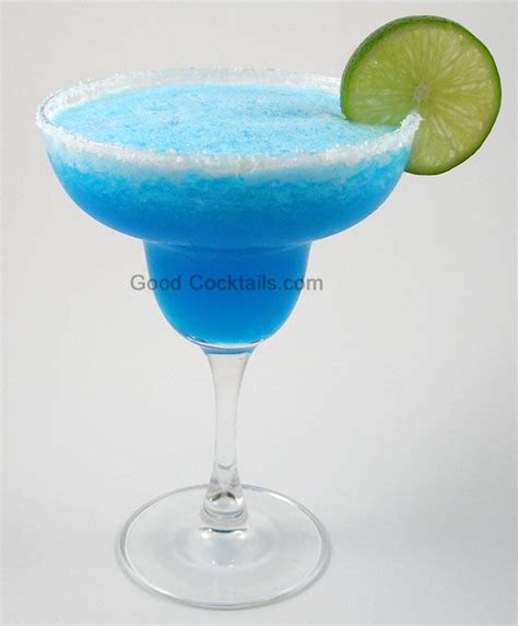 Frozen Blue Margarita Tequila Curacao By The Pitcher Blue