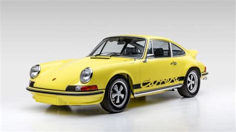 Well-Preserved 1973 Porsche 911 Carrera RS Makes For A Great Investment