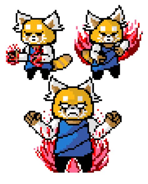 Lisa X Aggretsuko Lisa The Empathetic Sprites Art R