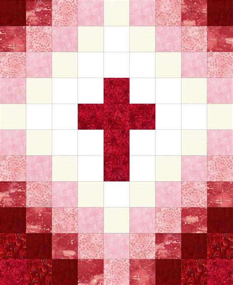 Free Religious Cross Quilt Patterns Printable Templates Free