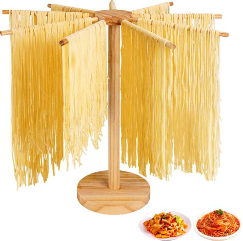 amazoncom kitchendao collapsible pasta drying rack easy storage