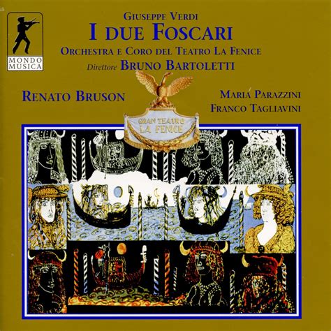 Giuseppe Verdi I Due Foscari Amazon It Cd E Vinili