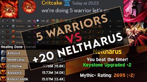 Warriors In A Neltharus Warrior M Episode Youtube