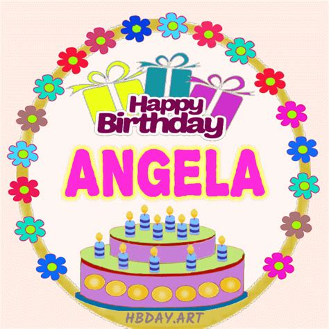 Happy Birthday ANGELA images gif - HBDAY.ART