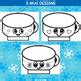 Hot Cocoa Math Craft Winter Activity Addition Tens Ones