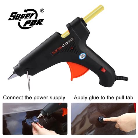 W Hot Melt Glue Gun With Temperature Control For Home DIY Industrial