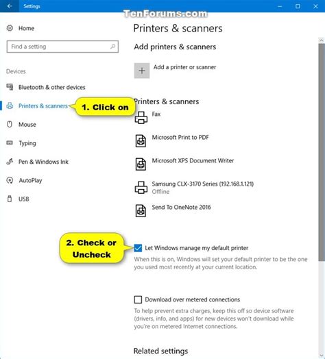 Set default printer windows 10 - jasresource