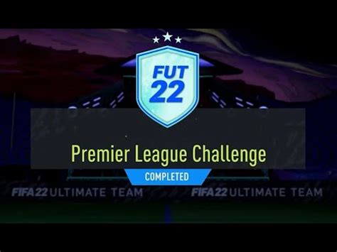 Premier League Challenge Tots Warmup Series Fifa Ultimate Team