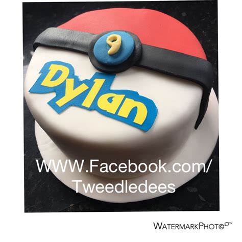 Pokemon Pokeball Birthday Cake Celebration Cakes Cupcake Cakes Cake