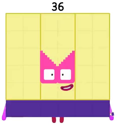 Numberblocks 36 2D by Daorqueba on DeviantArt